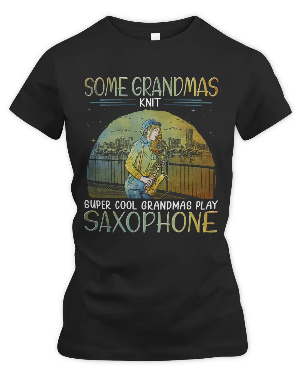 Some grandmas knit cool grandmas play saxophone