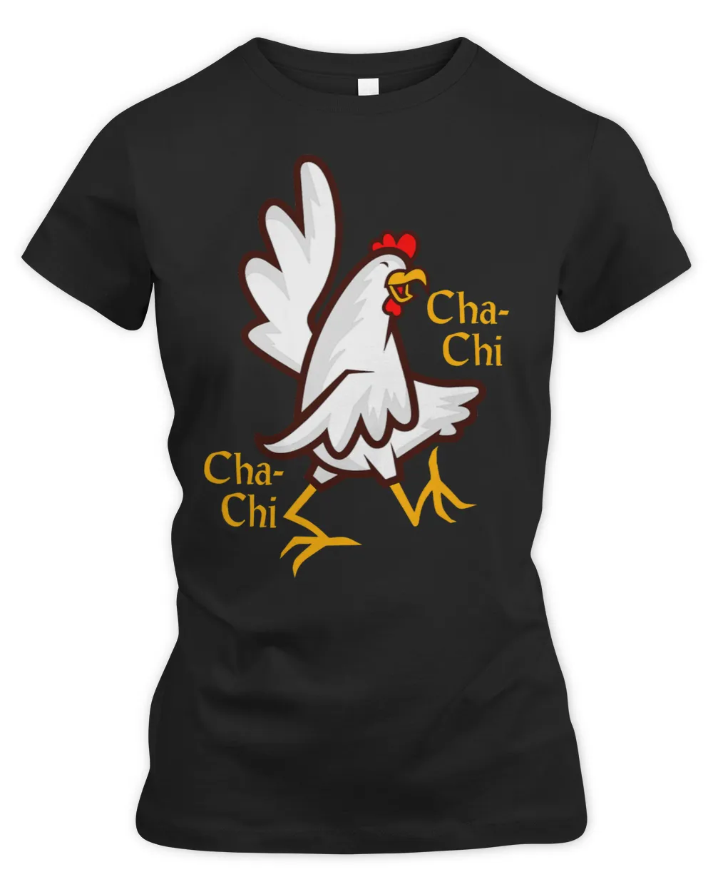 Chicken Lover Cha Chi Cha Chi White Chicken Happy Funny
