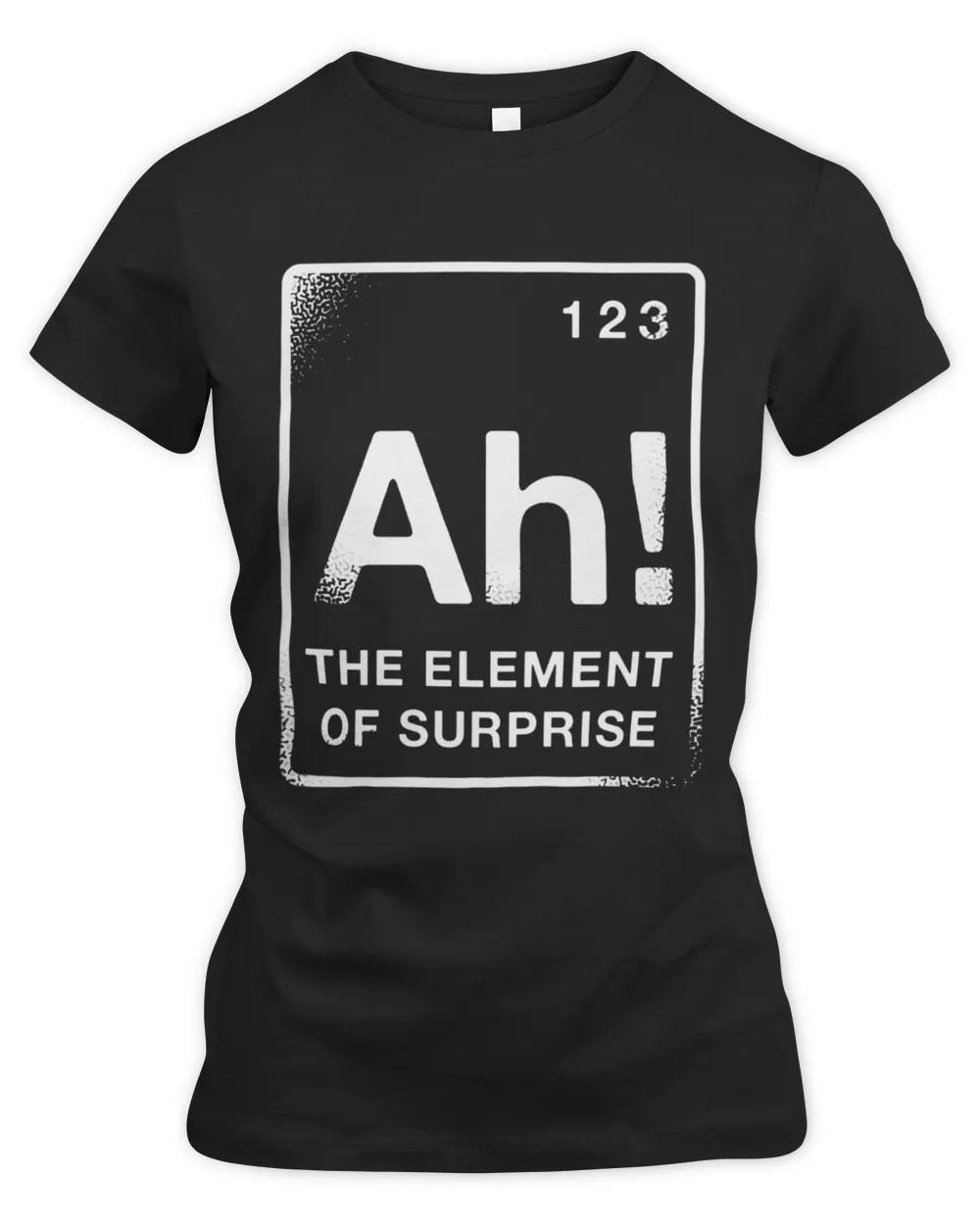 The Element Of Surprise Women's Premium Slim Fit Tee black s