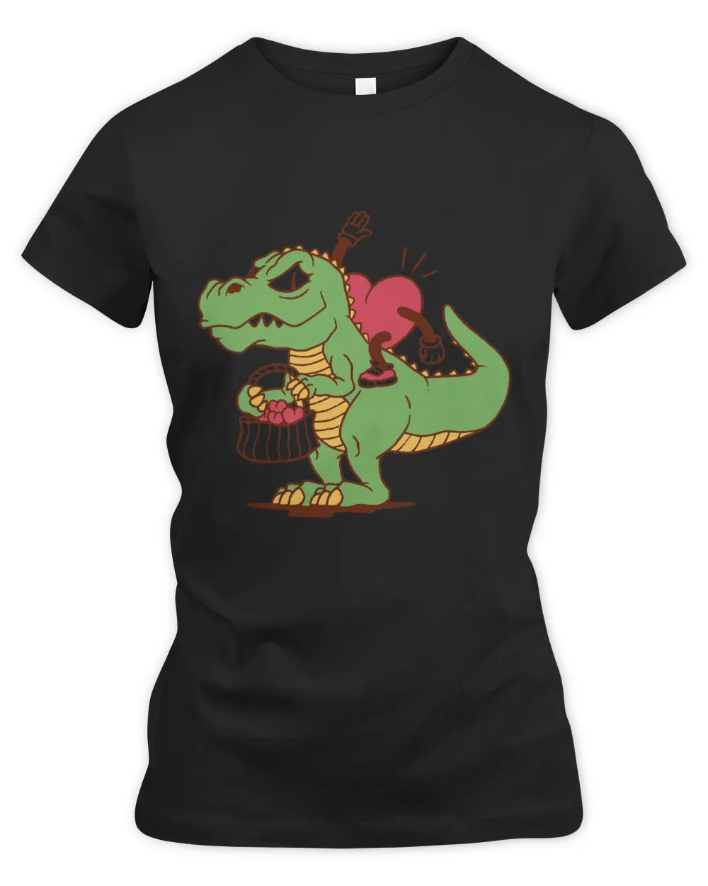 Dinosaur Pet Heart Riding Tyrannosaurus Rex Dinosaur Valentines Day