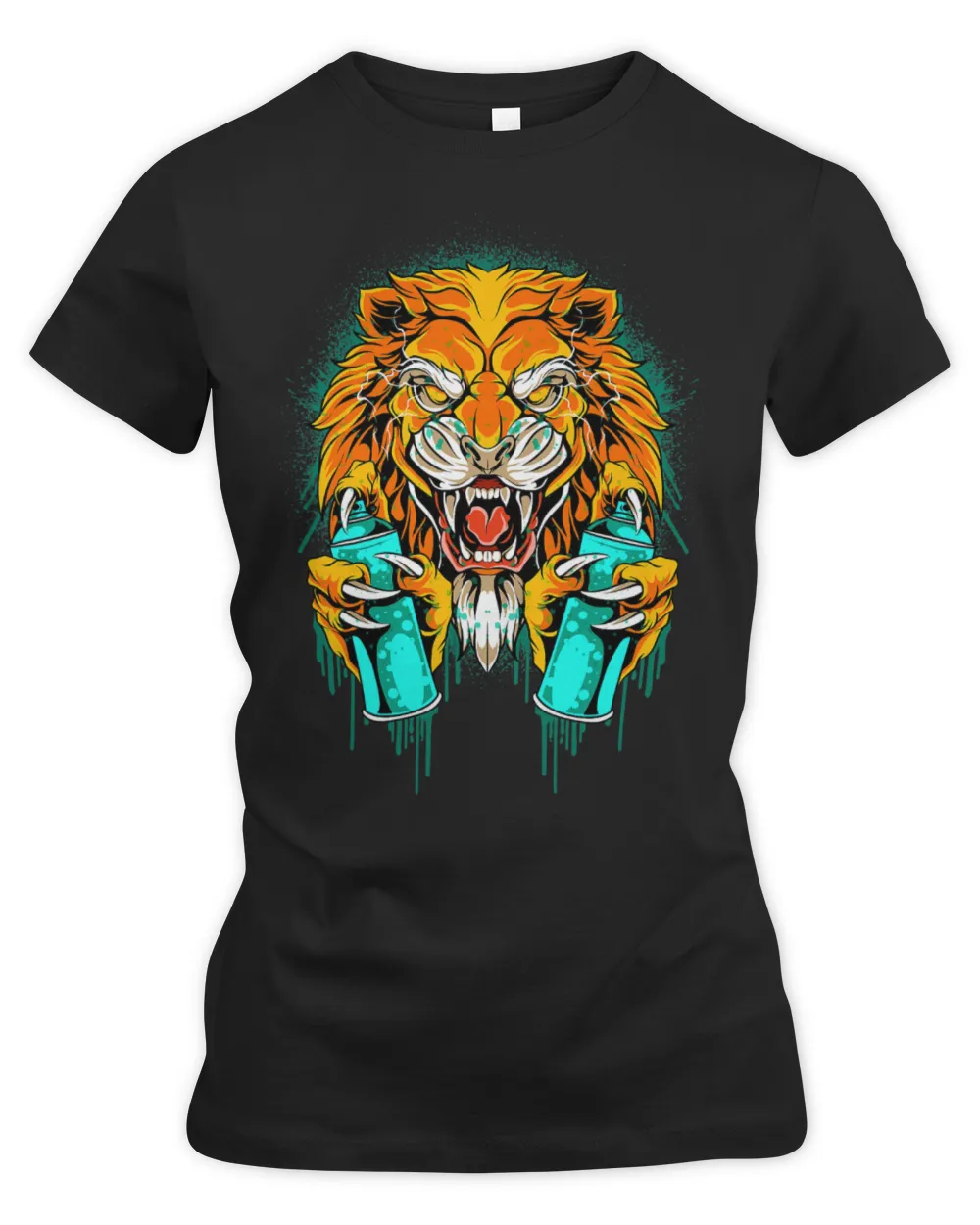 Lion Pet Graffiti Artist Lion Leo Horoscope Zodiac Sign Astrology