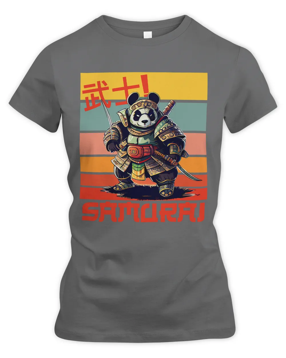 Elevate Your Anime Collection with Samurai Panda Art.
