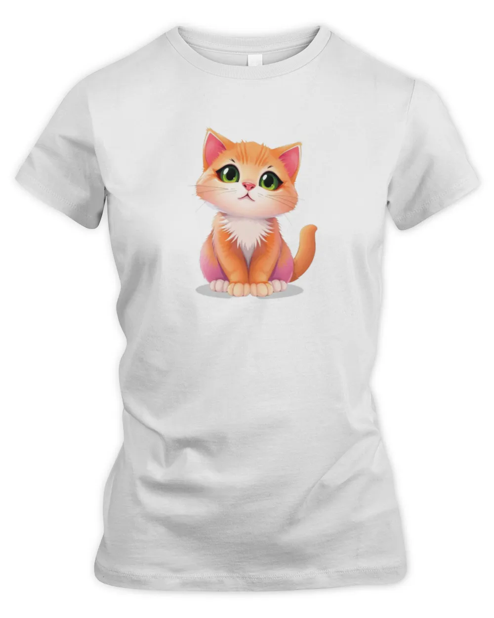 Yoga and cats t-shirt - “Cats are natural zen masters” - Cat lovers Women's Premium Slim Fit Tee white s
