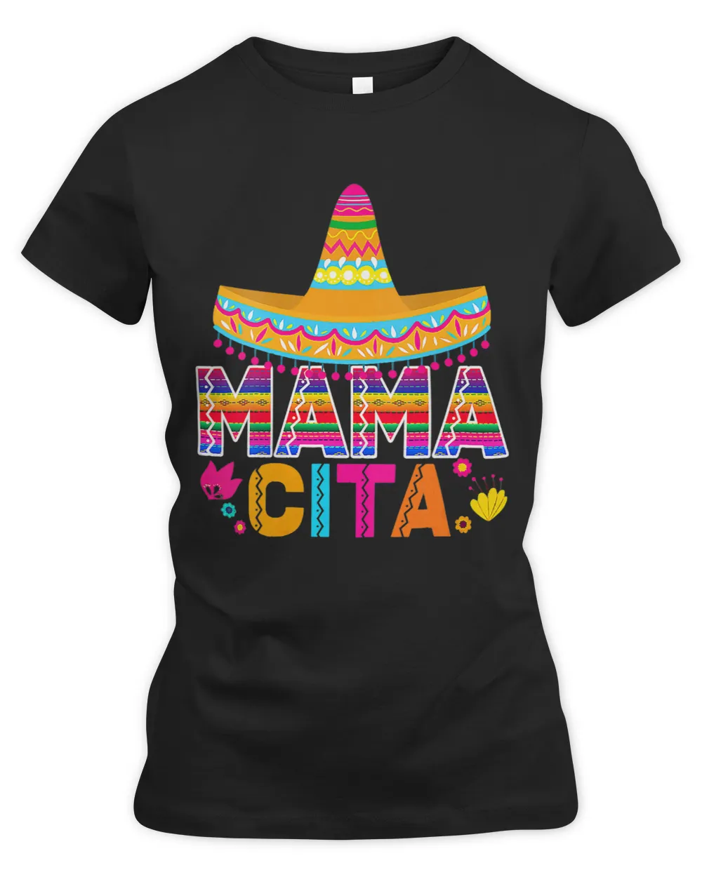 Womens Cinco De Mayo Mamacita Flower Mama Cita Mexican V
