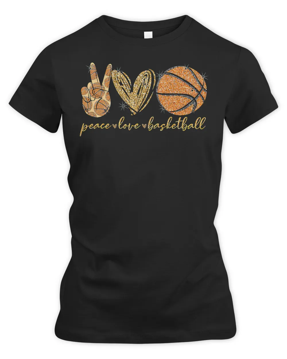 Basketball Coach Peace Love Funny Basketball Sports Lover Players 89 Basketball