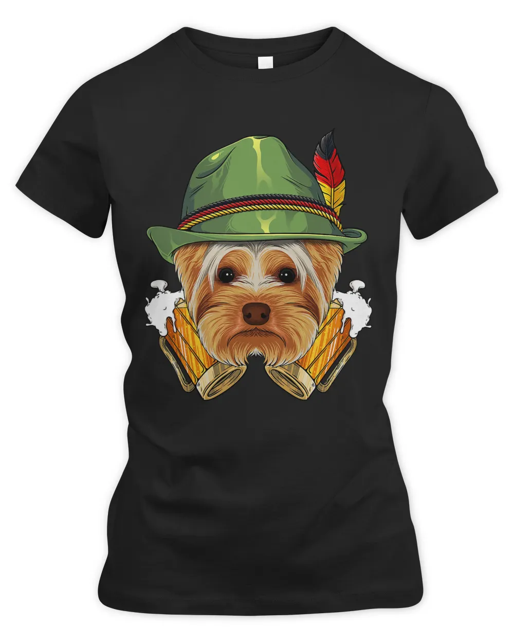 Yorkshire Terrier Oktoberfest Lederhosen German Beer Fest22