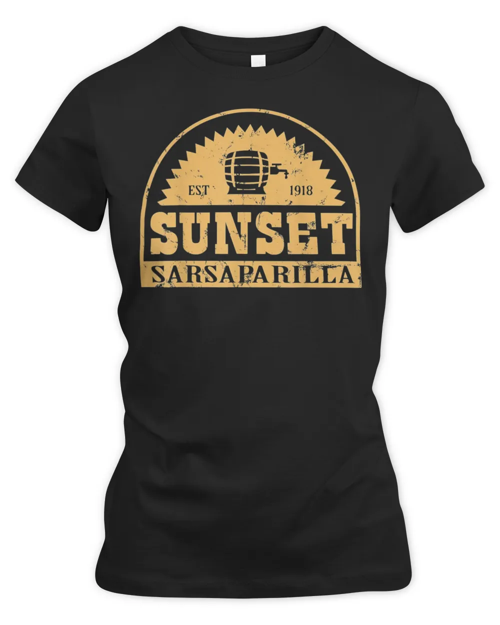 Sunset Sarsaparillas Est 1918 T-shirt