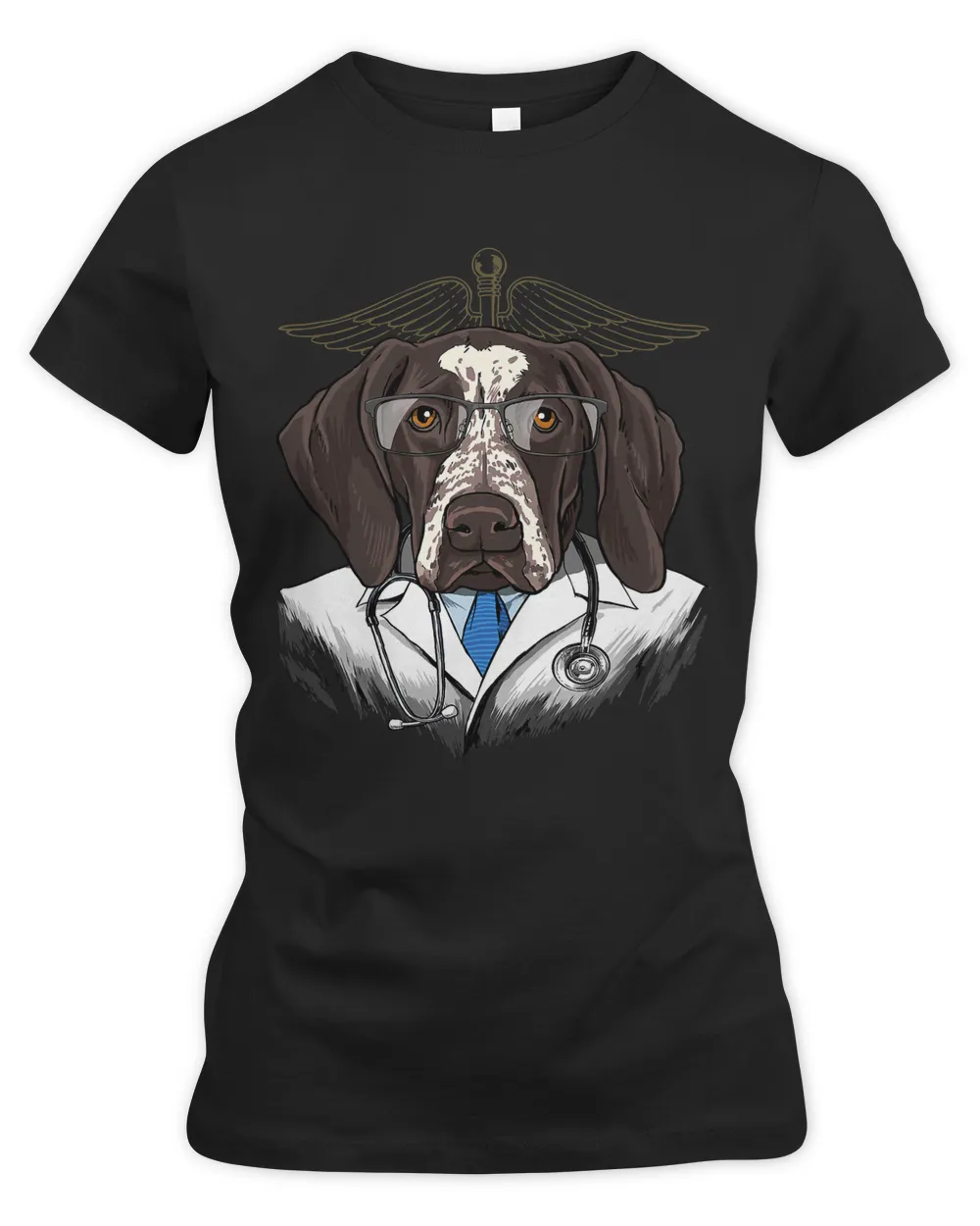 Dogtor German Shorthaired Pointer Vet Doctor Physician Dog 157