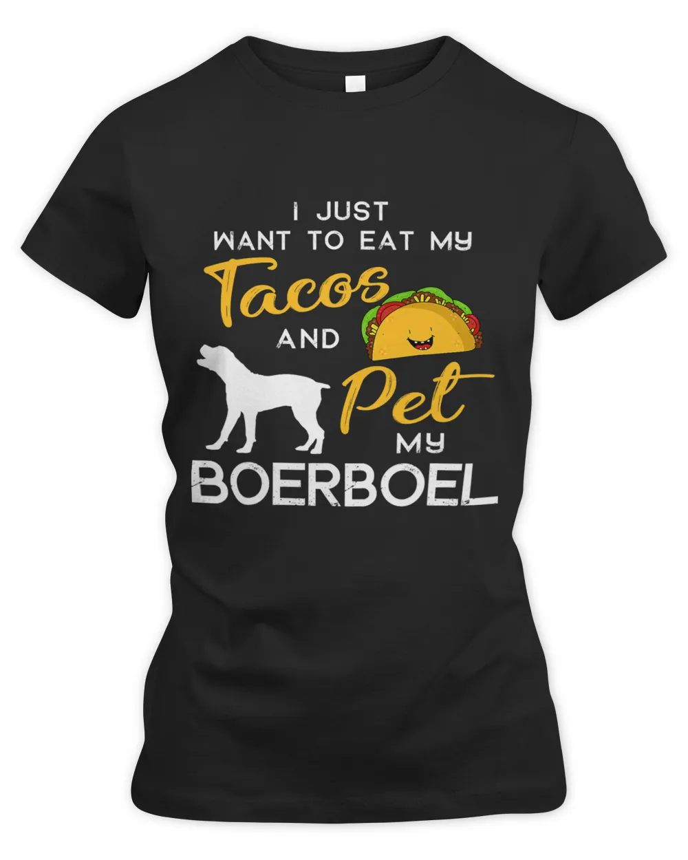 Boerboel Dog Tacos lover owner Christmas Birthday Gift 242