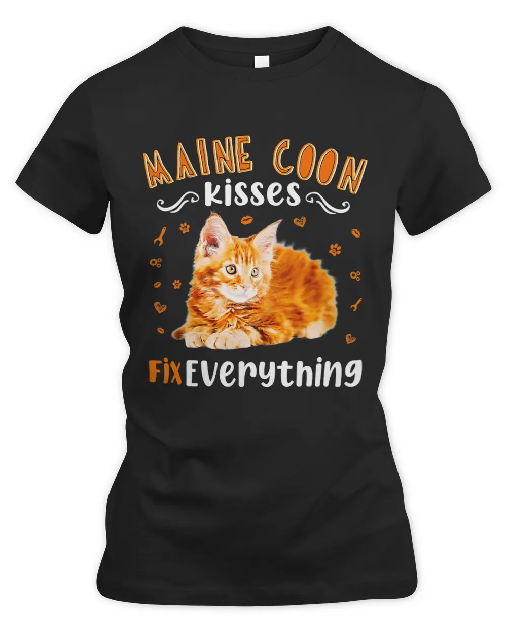 Maine Coon Kisses Fix Everything Cute Maine Coon Cat Lover