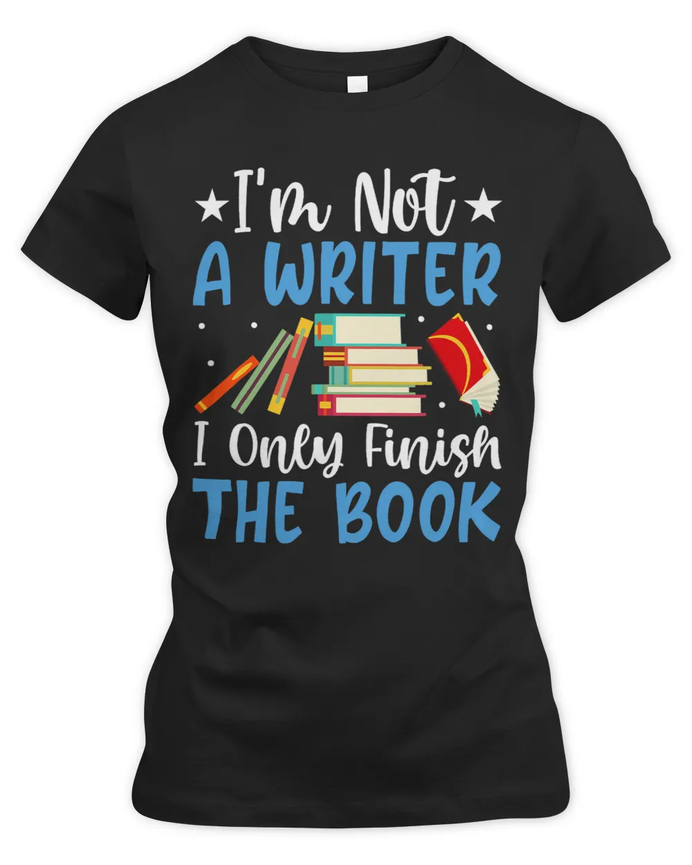 I Only Finish Book Funny Books Reader Reading Lover Graphic