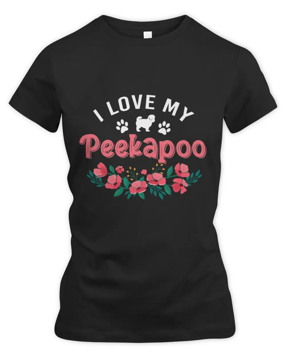 Peekapoo Dog Gifts For Women Cute I Love Peekapoo Christmas