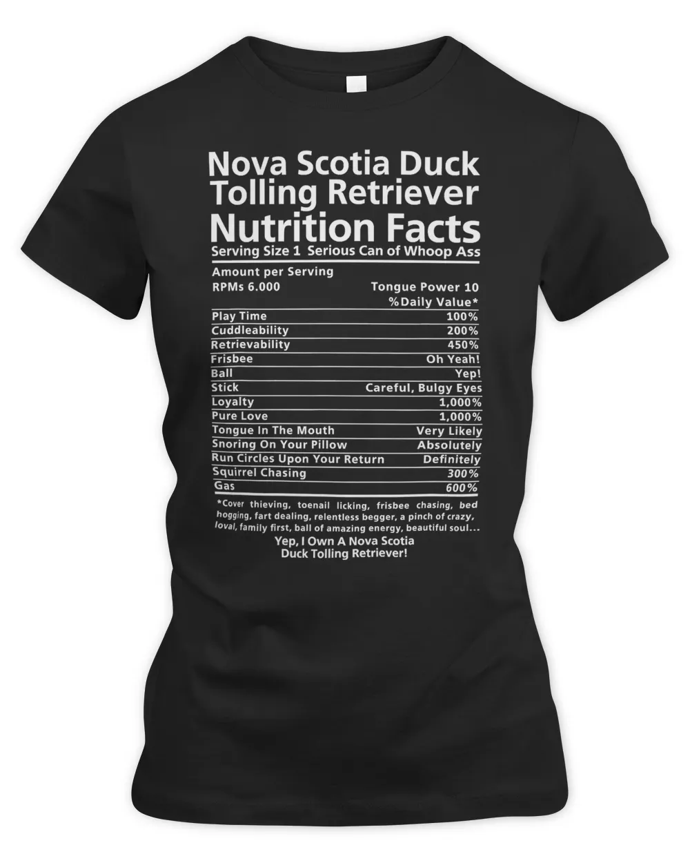 Nova Scotia Duck Tolling Retriever Funny Shirt