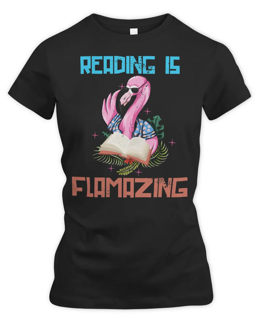 Book Reader who also loves animals like the flamingo 378 booked Books Reading Fan