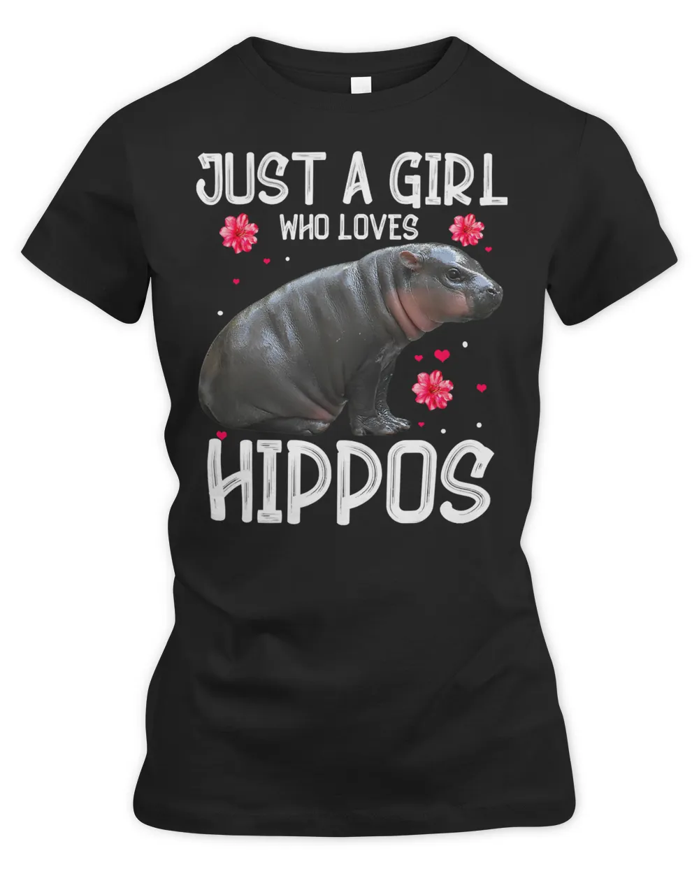 Hippopotamus Just A Girl Who Loves Hippos Hippo Hippopotamus Women 108 Hippo