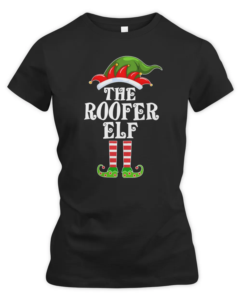 Roofer Elf Matching Family Group Christmas Party Pajama