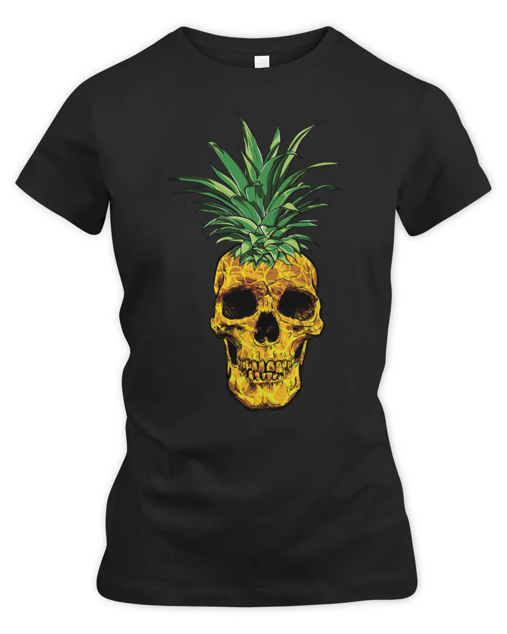 Skull Skeleton Pineapple Head Skull Head Skeleton Funny Pineapple Bones
