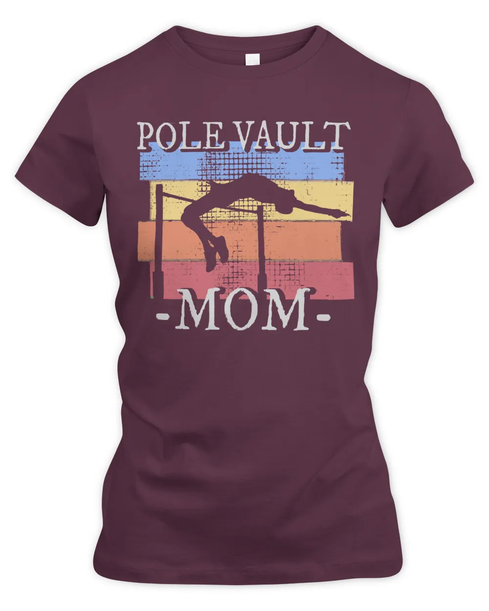 Pole Vault T- Shirt Pole Vault Mom T- Shirt