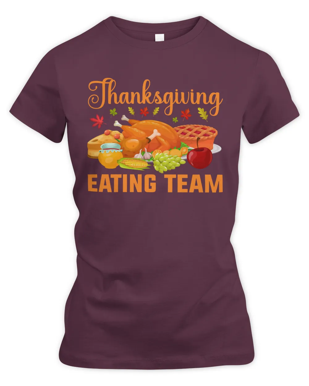 Thanksgiving eating team