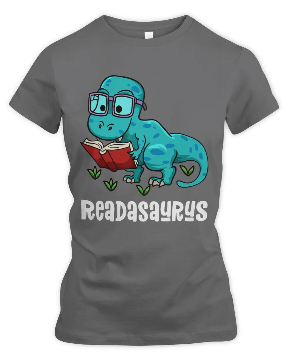 Readasaurus Funny Reading Dinosaur Bookworm Book Reader Meme