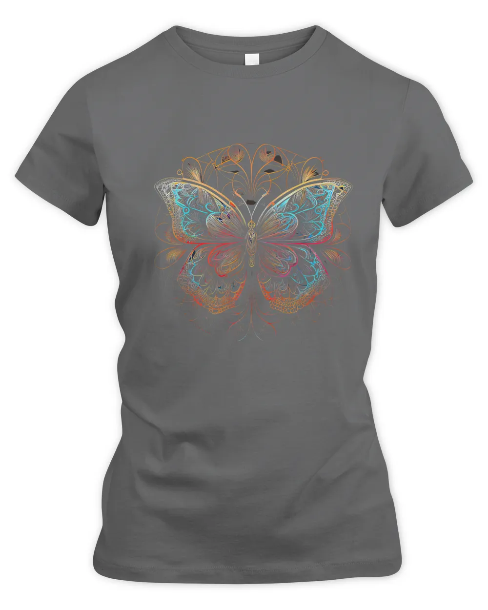 Insect Butterfly Colorful Mandala Pattern  Butterfly