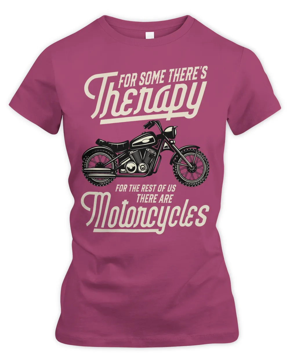 Rider Therapy Funny Motorcycle Vintage Biker T-Shirt