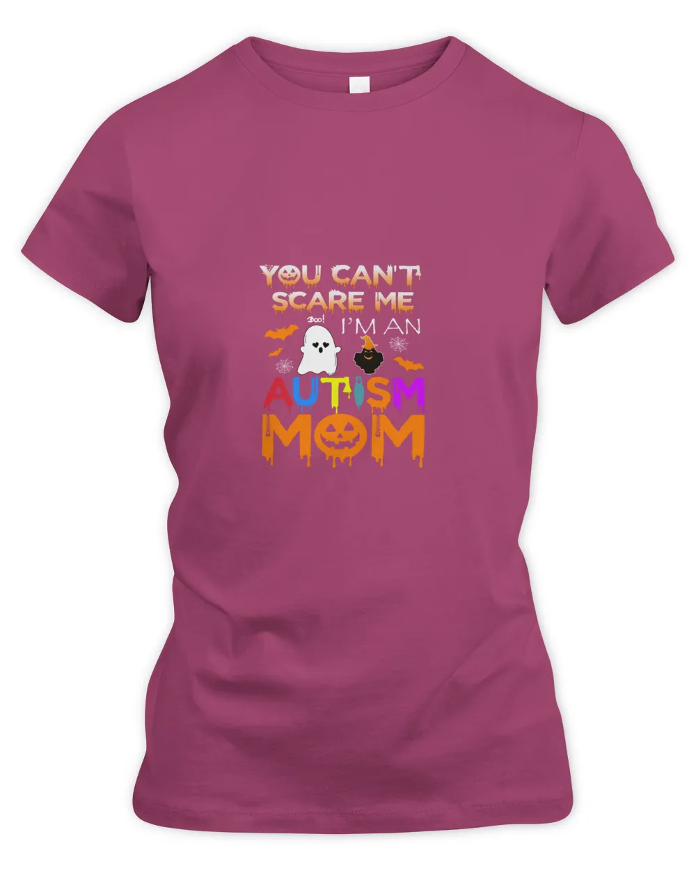 You can't scare me Autism mom Premium Slim Fit Tee