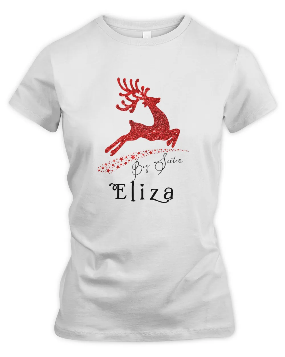 Merry Christmas Big Sister Eliza Long Sleeved T-Shirt