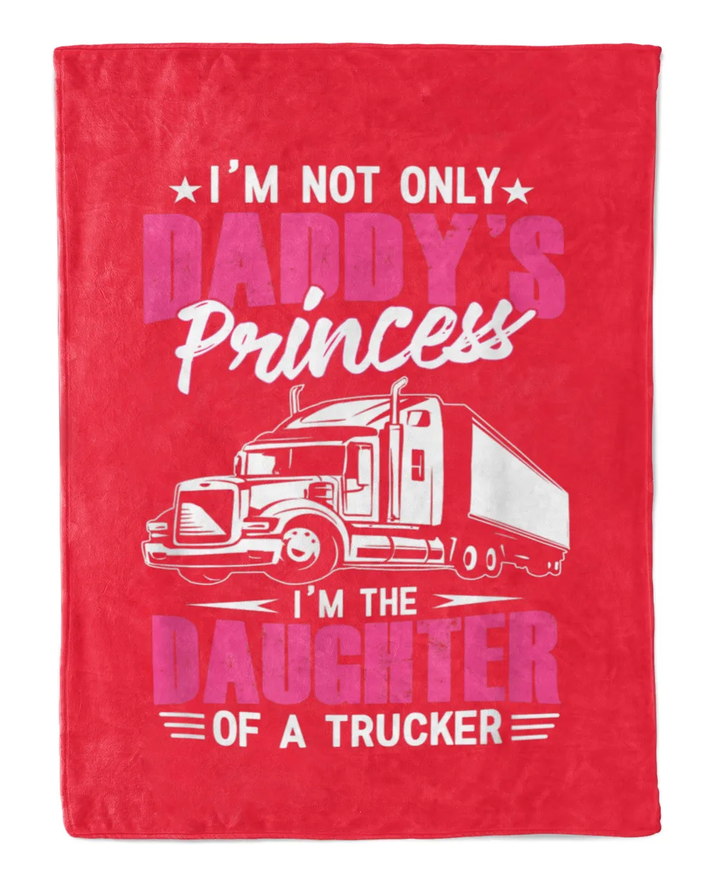 Trucker Truck Driver Highway Truckers Job Daughter