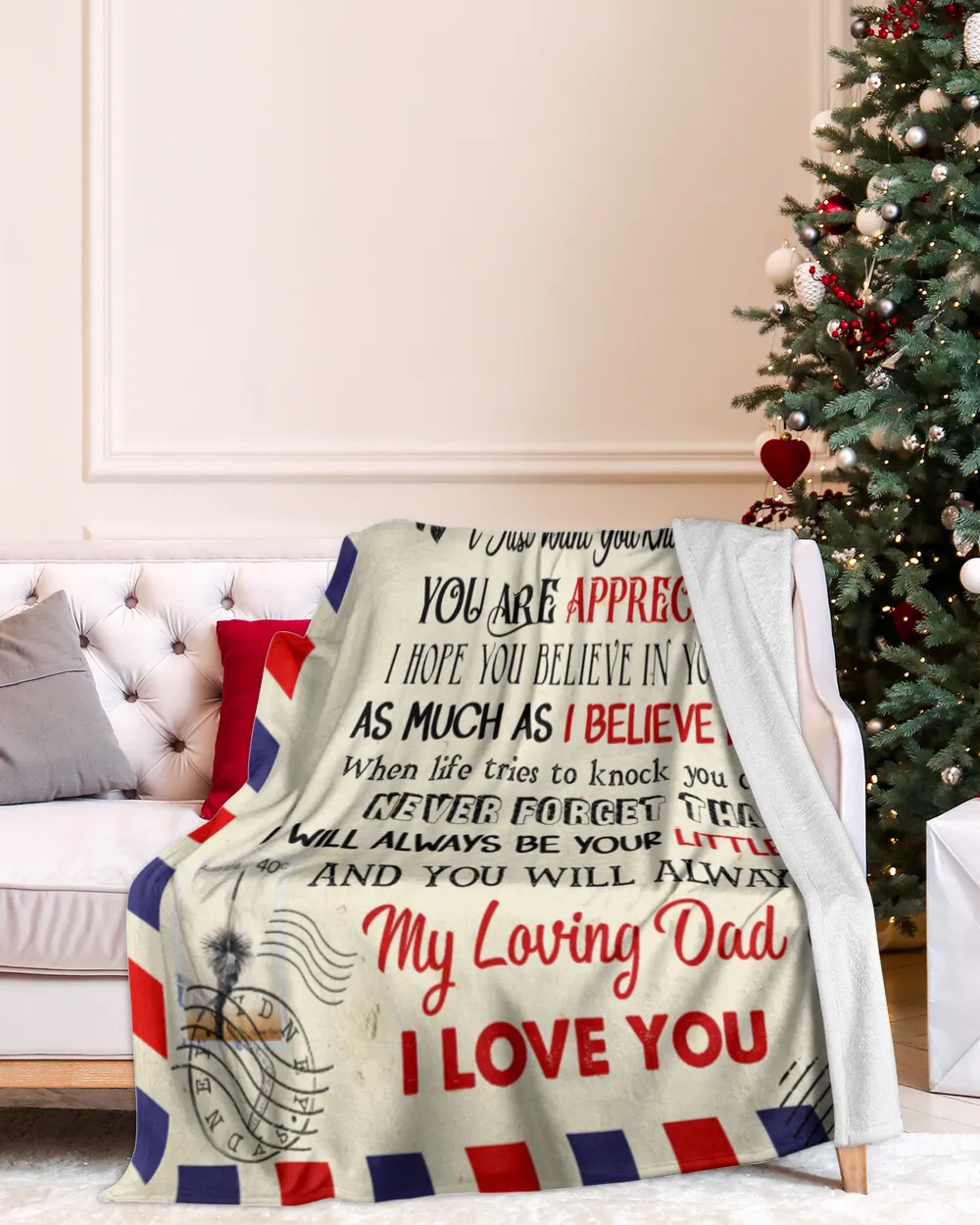 Dad fleece blanket 2025