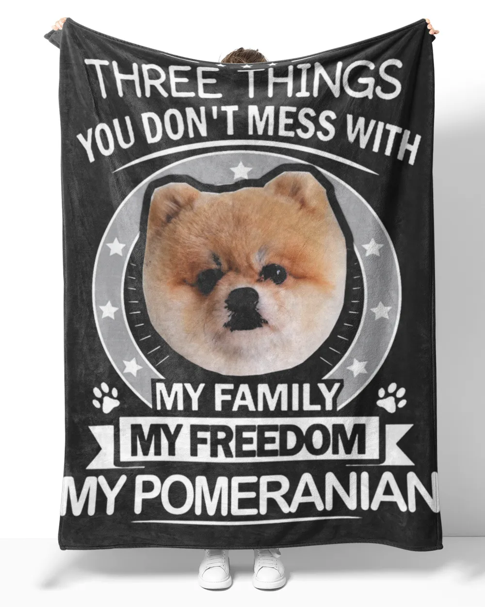 Pomeranian Long Sleeve T-Shirt Thanksgiving Christmas Gifts