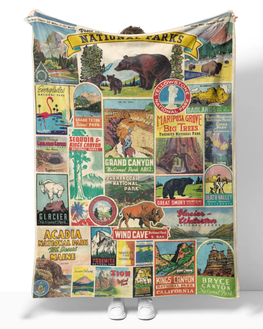 National Parks Arctic Fleece Blanket