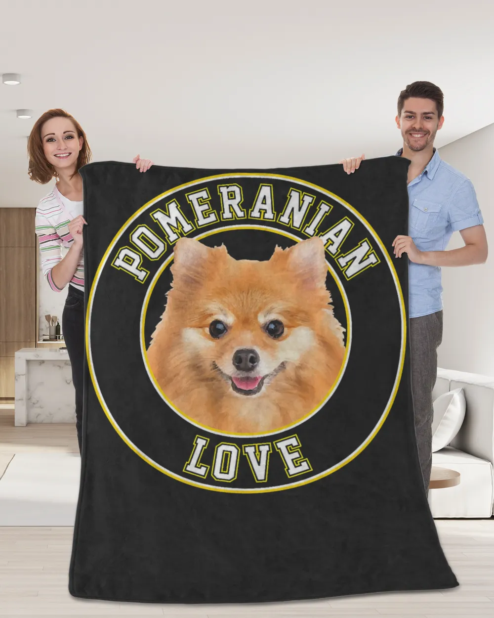 Pomeranian Love Shirt for Women, Men, Girls & Boys