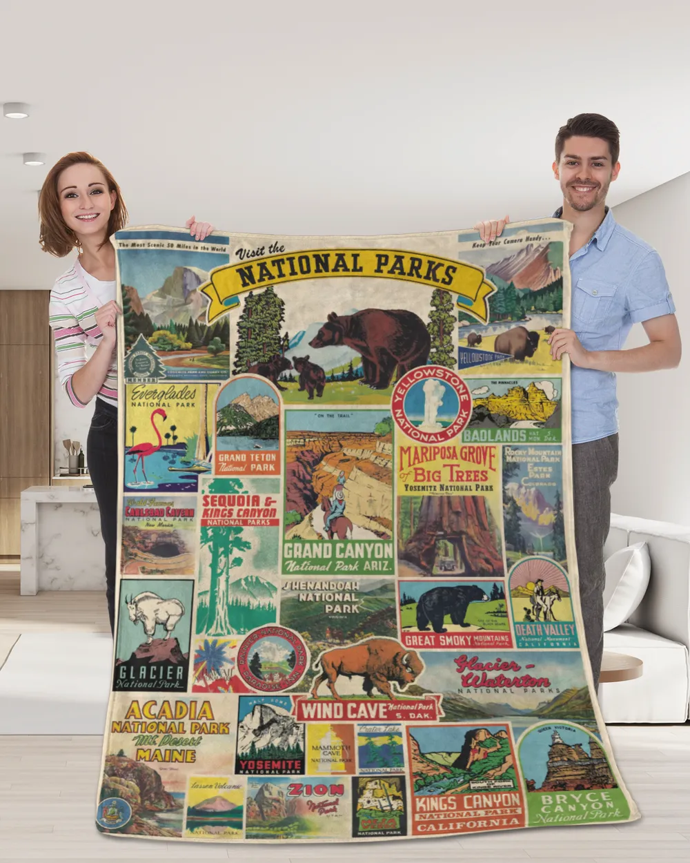 National Parks Arctic Fleece Blanket