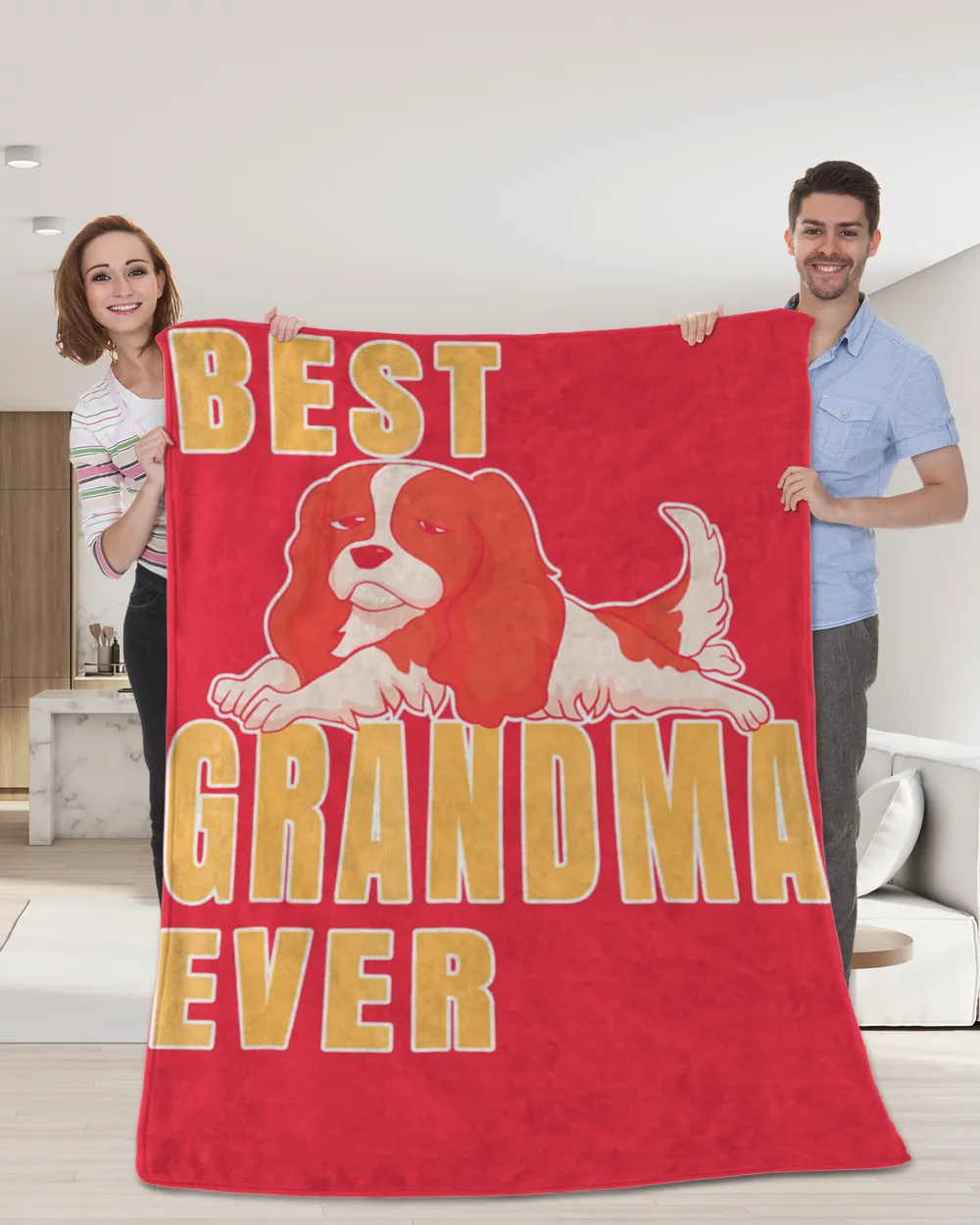 Best Cavalier King Charles Spaniel Grandma Ever Shirt