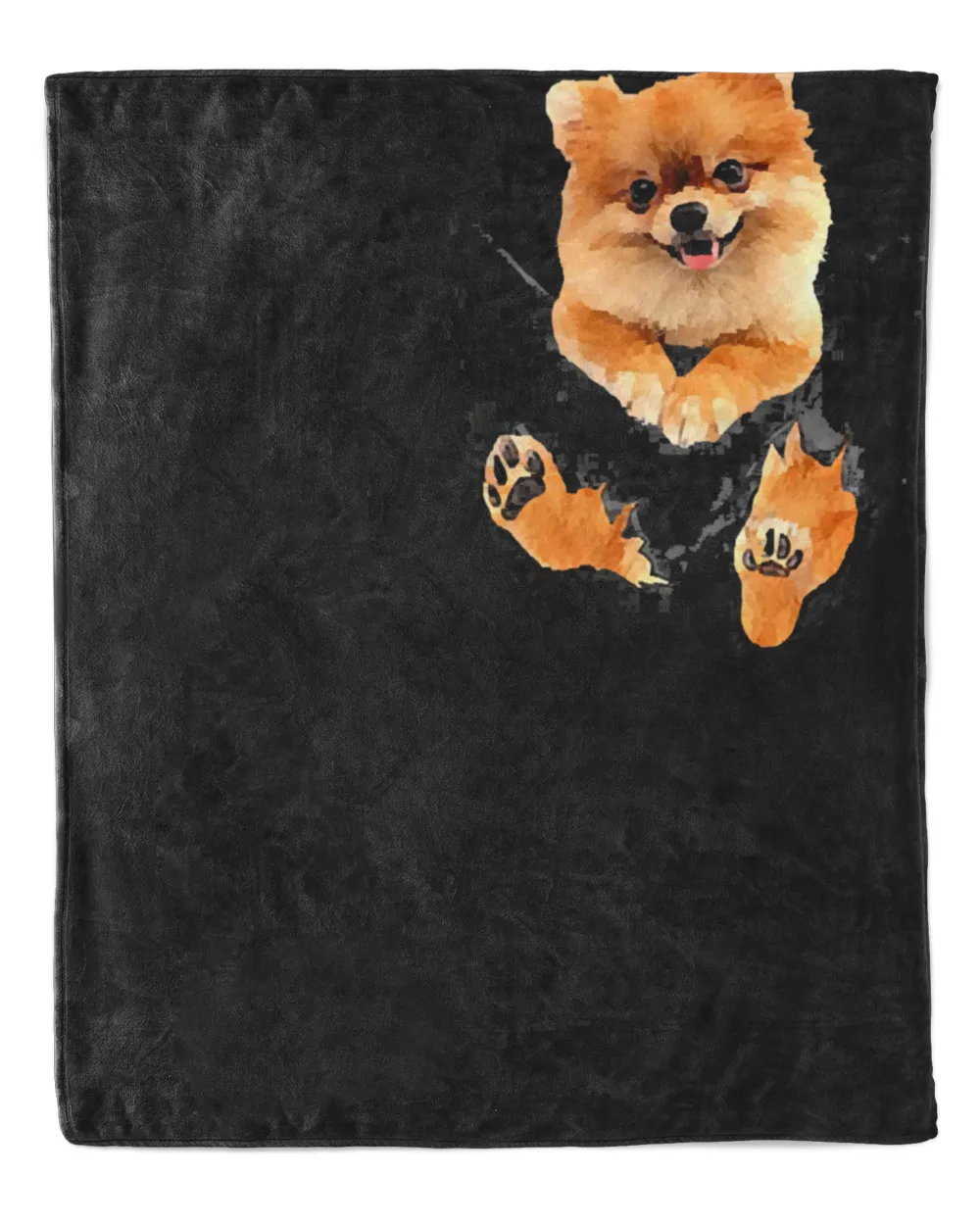 Pomeranian Inside Pocket Funny T-Shirt Lover Dog Cute Gift