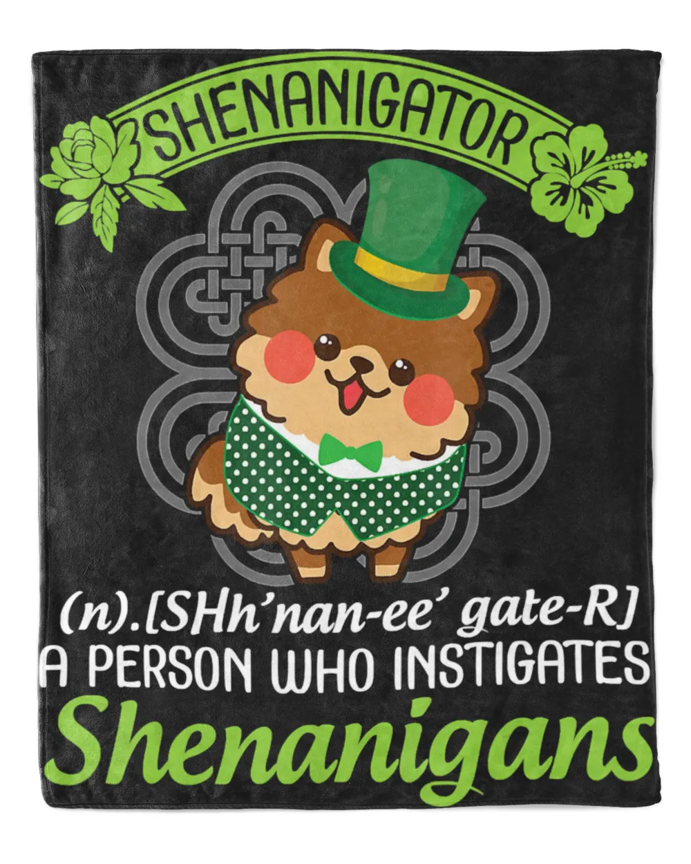 Pomeranian Irish In Shamrock Shenanigator A P