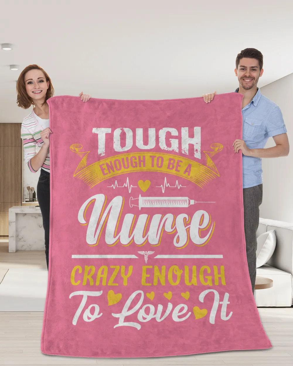 Tough Enough To be Nurse Crazy Enough To Love It Nurse