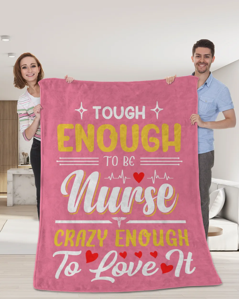 Tough Enough To be Nurse Crazy Enough To Love It