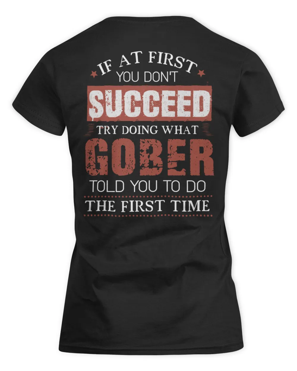 GOBER Women's Standard T-Shirt black s