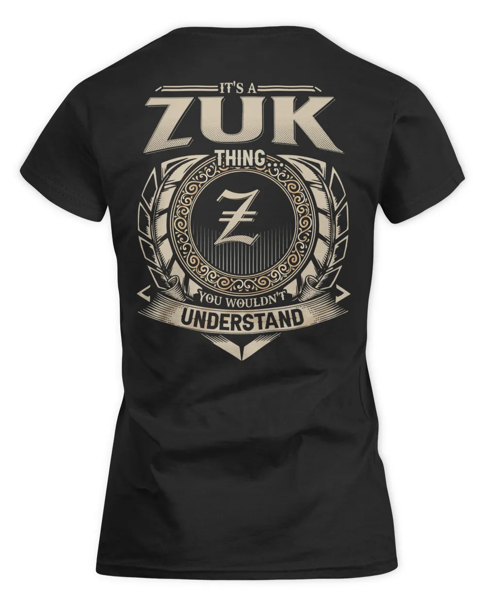 ZUK Women's Standard T-Shirt black s