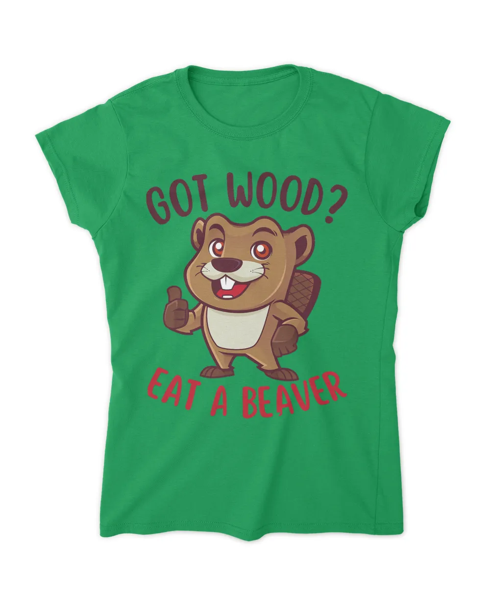 Funny Got Wood 2Eat a Beaver Comic Adult Humor Beaver