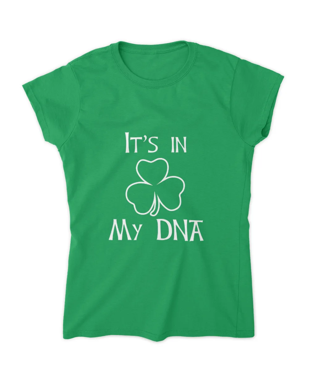 Irlandais dans mon ADN le jour de la Saint Patrick  classique Women's Standard T-Shirt irish-green s