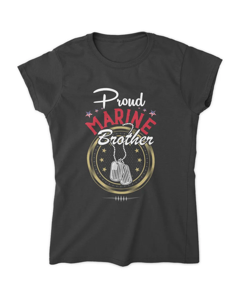 Rearguard Designs Proud Marine Brother shirt