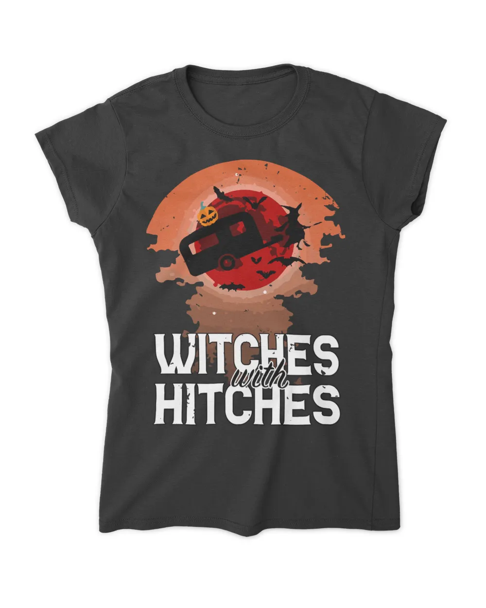 Camping Camp Witches With Hitches Funny Halloween 417 Camper