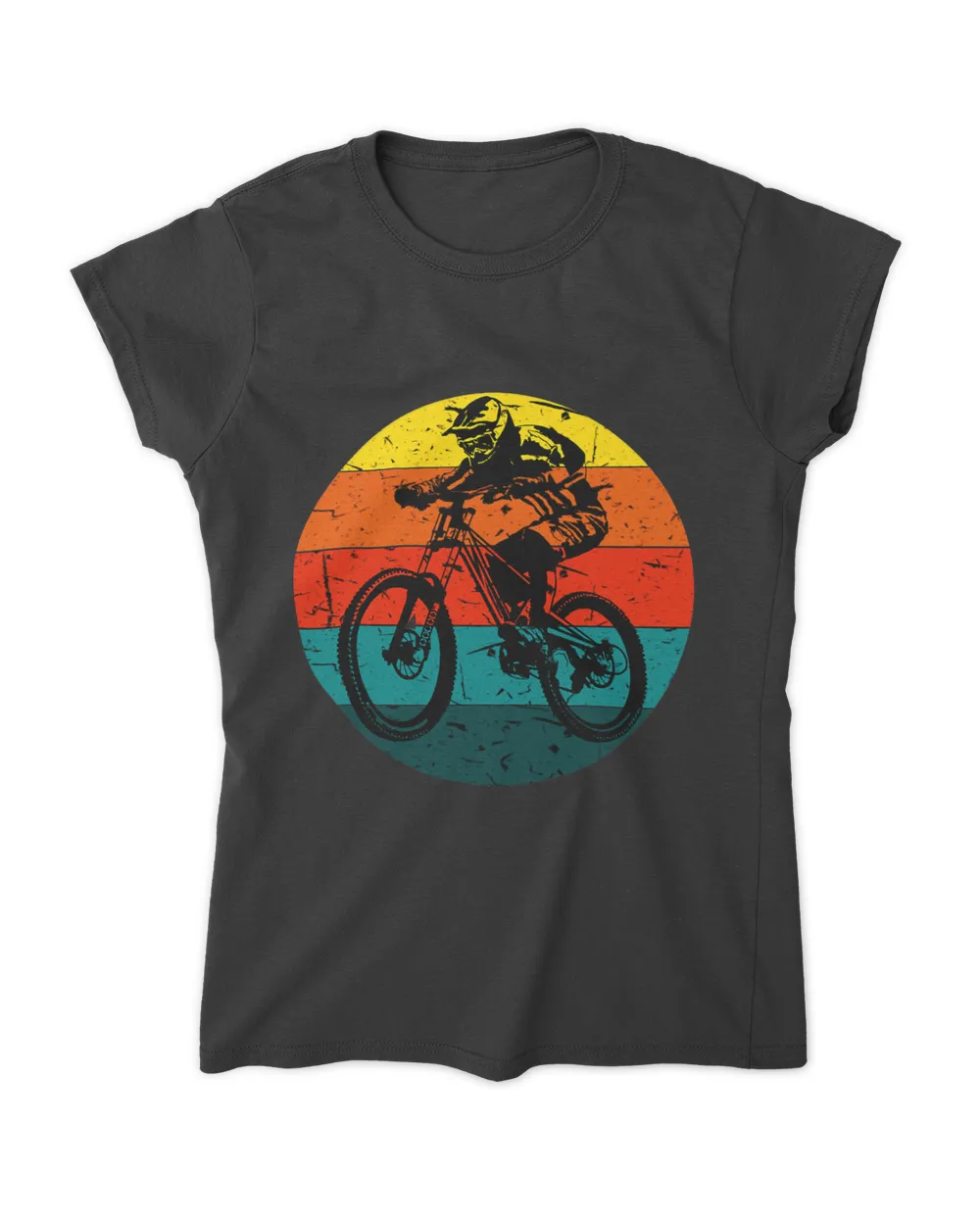 Fun mountain bike racing tee for adults and for children. 25