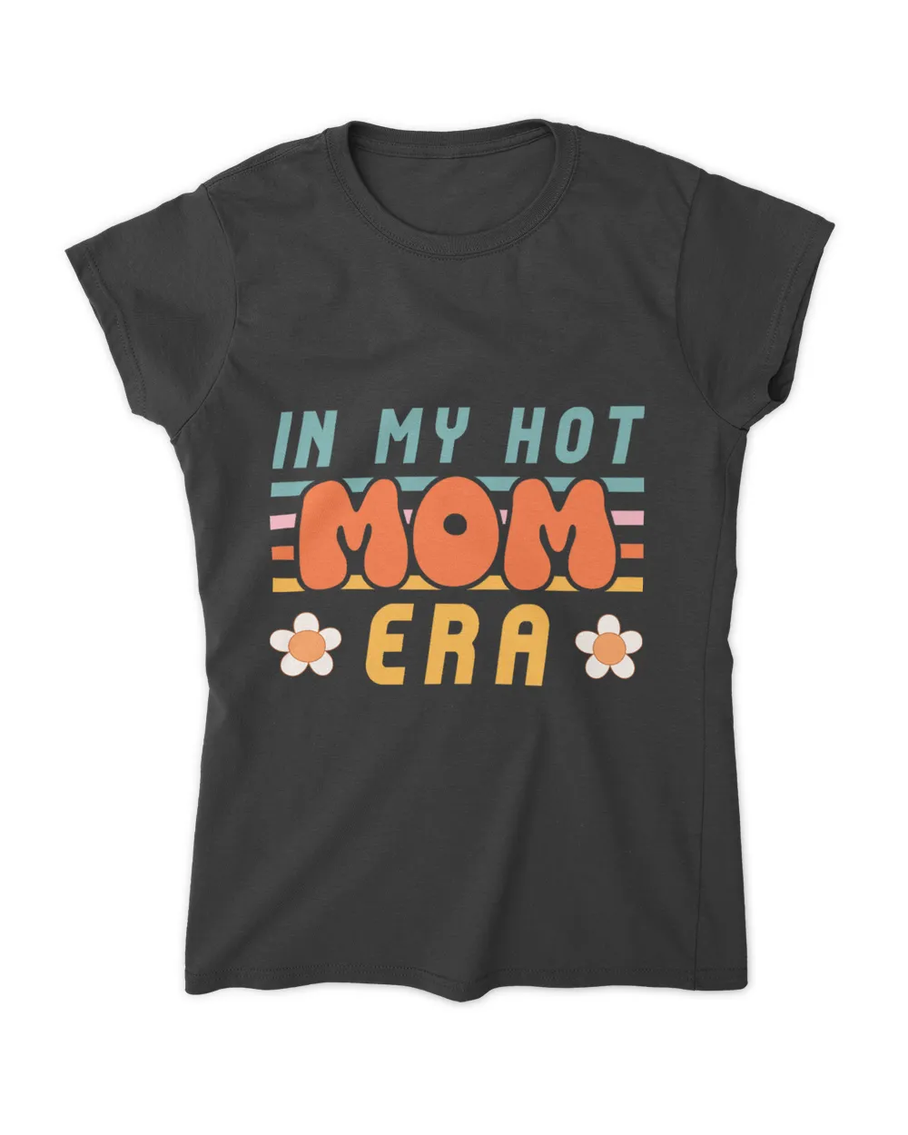 Groovy In My Hot Mom Era Funny Mothers Day Baby Announcement