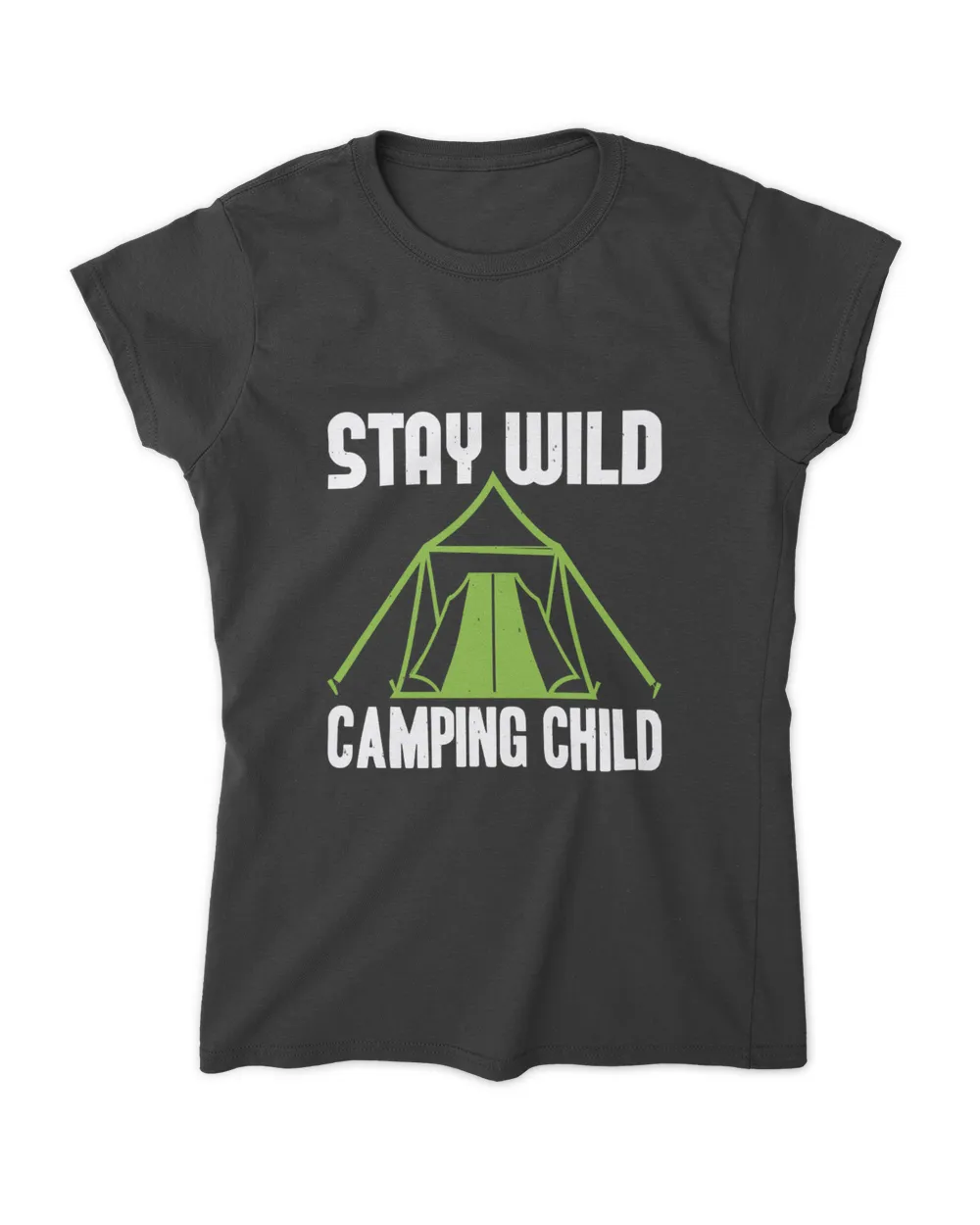Stay wind camping child Women's Standard T-Shirt black s
