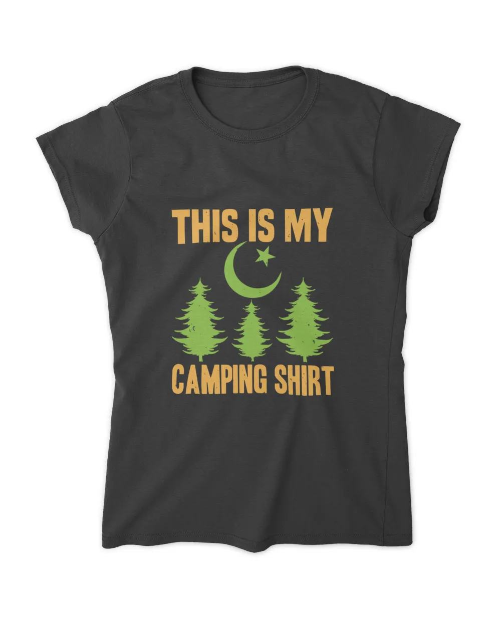 This is my camping shirt Women's Standard T-Shirt black s