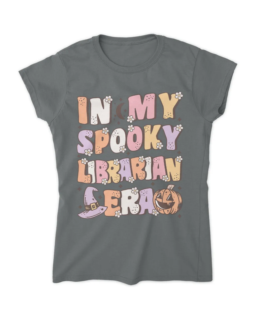 In My Spooky Librarian Era Groovy Halloween School Librarian